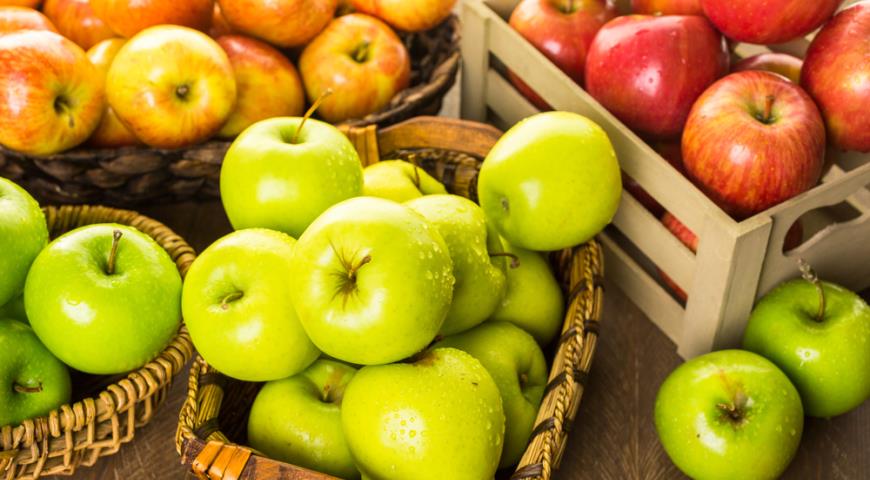 В Украине самые дешевые яблоки 