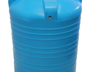 Емкость вертикальная на 1000 литров пищевая бочка пластиковая, бак для воды
