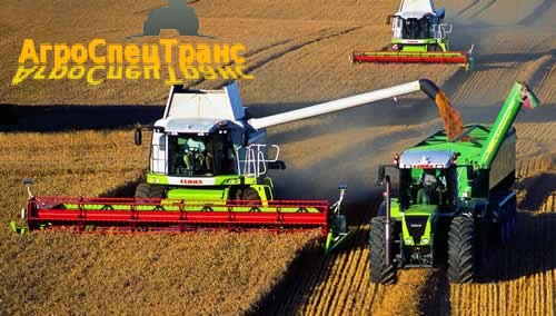 АРЕНДА КОМБАЙНОВ Claas Lexion, John-Deere, New Holland