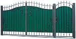 Еврозабор с воротами в Запорожье