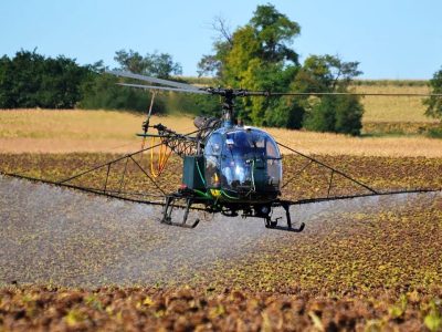 Десикация подсолнечника кукурузы агродронами вертолетами дельталетами