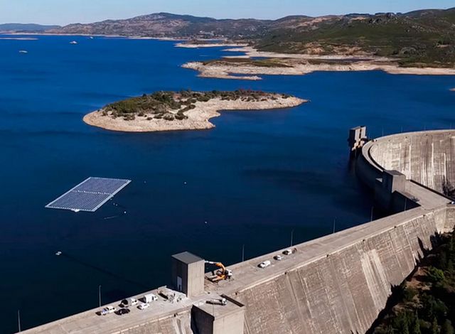 Португальский опыт: гидроэлектростанция и солнечные панели