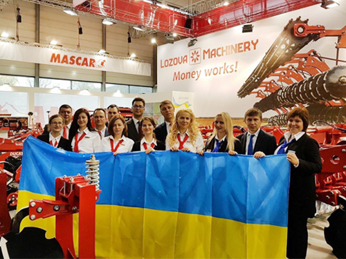 Украинская  компания была представлена на выставке  AGRITECHNIСA-2017 в Германии