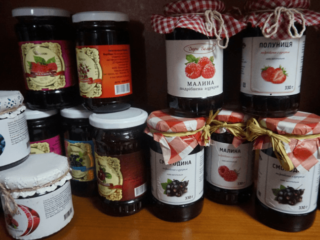 Украинский лесхоз продает консервированные ягоды в Израиль