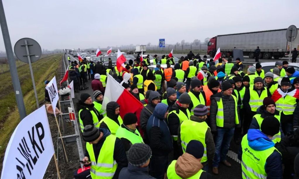 Польские фермеры выступают против украинского импорта 