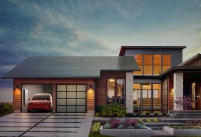 Tesla представила покрытие для крыш из сплошной солнечной батареи