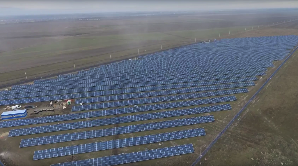 Солнечная электростанция мощностью  3,5 МВт  в Николаевской области