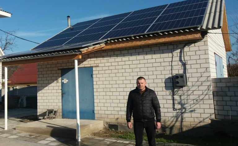 Семья из Коростышева получила 50 тыс. грн компенсации за солнечную станцию