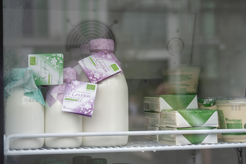 У украинских потребителей наиболее популярны органические молоко и молочные продукты