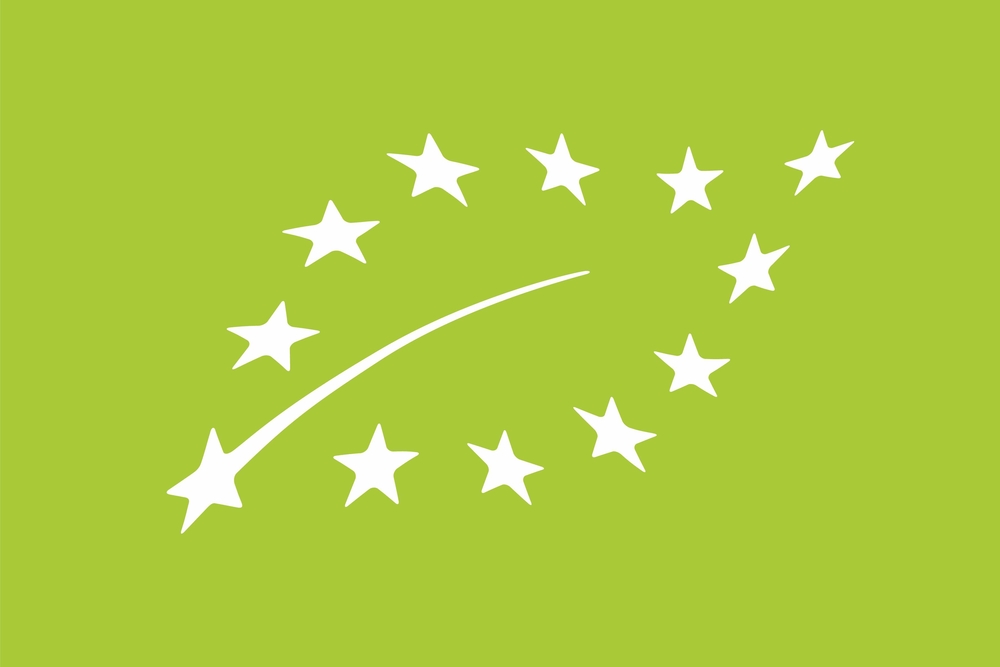 Органический логотип Евросоюза - "евролистик" - имеют право использовать производители, сертифицированные по стандартам ЕС
