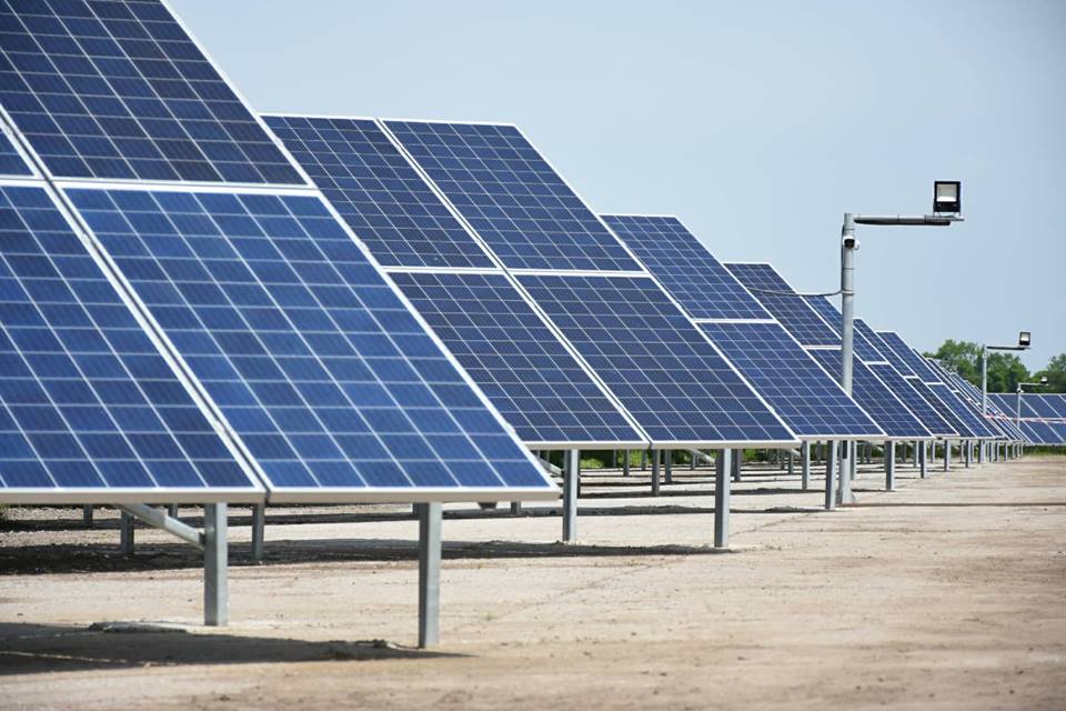 На Львовщине запустили солнечную станцию мощностью 2 МВт