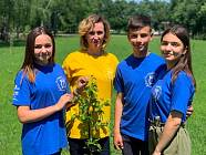 Учні Новооржицької школи виграли ґрант від агрохолдингу «Астарта-Київ» на створення у своєму селищі яблуневого саду