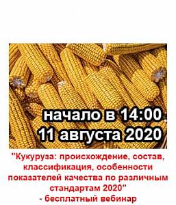 Кукуруза вебинар 2020