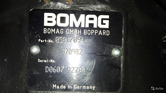 Ремонт гидромоторов Bomag