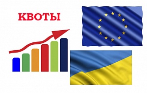 Импортные тарифные квоты ЕС будут увеличиваться  для 18 украинских товарных групп в течение 5 лет