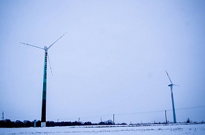 Птицефабрика на Тернопольщине установила два ветрогенератора мощностью 1,32 МВт