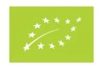 Органический логотип Европейского Союза - листик из звезд на зеленом фонею